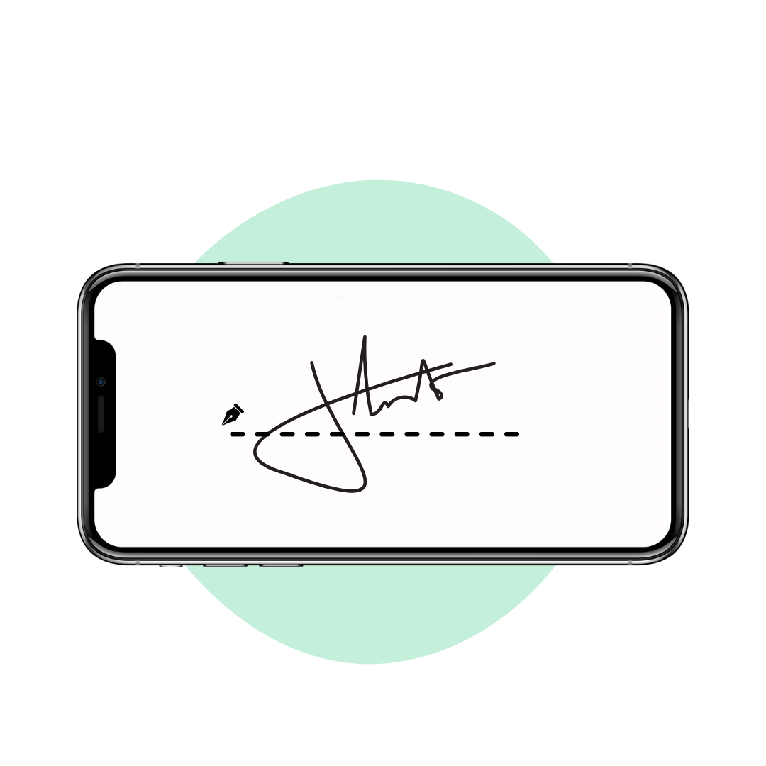 Sign for your refund